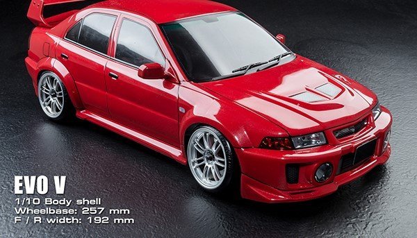 MST 1/10 EVO V Clear Body