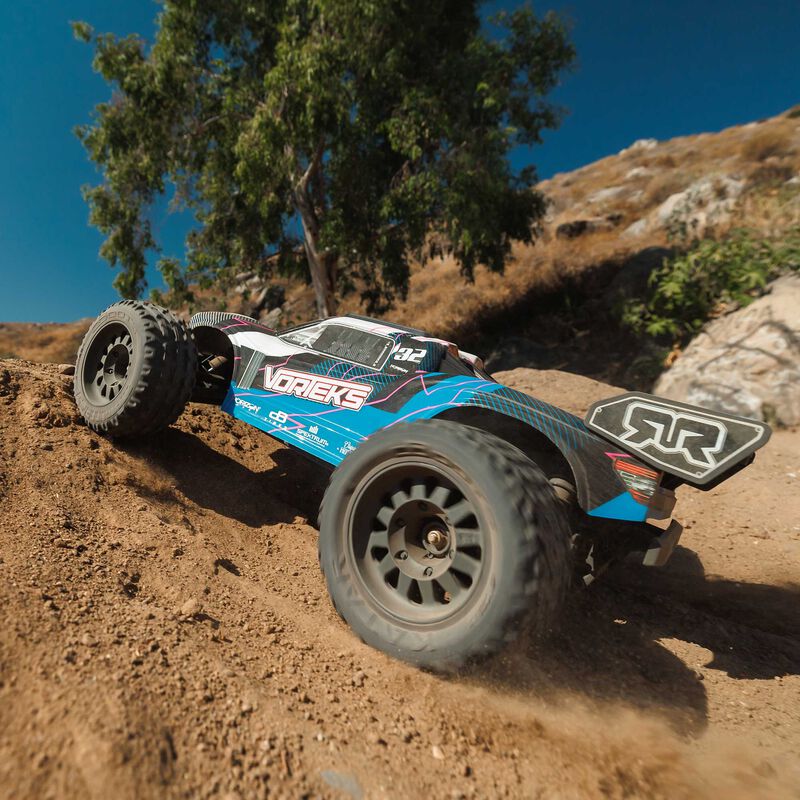 Arrma New Arrival - 1/10 VORTEKS MEGA 550 2WD Stadium Truck RTR, Blue