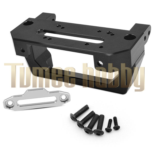 Tumee Hobby 1Set Metal Winch Mount Base 1/10 TRX4 Bronco 4WD Upgrade Parts