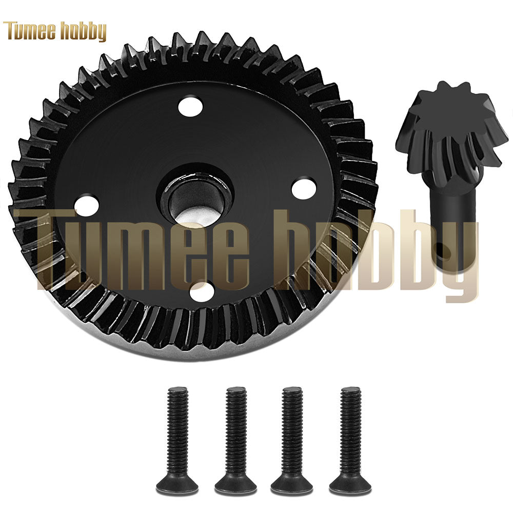 Tumee Hobby 10T 43T Transmission Differential Gears 1/8 SLEDGE 4WD Monster Truck