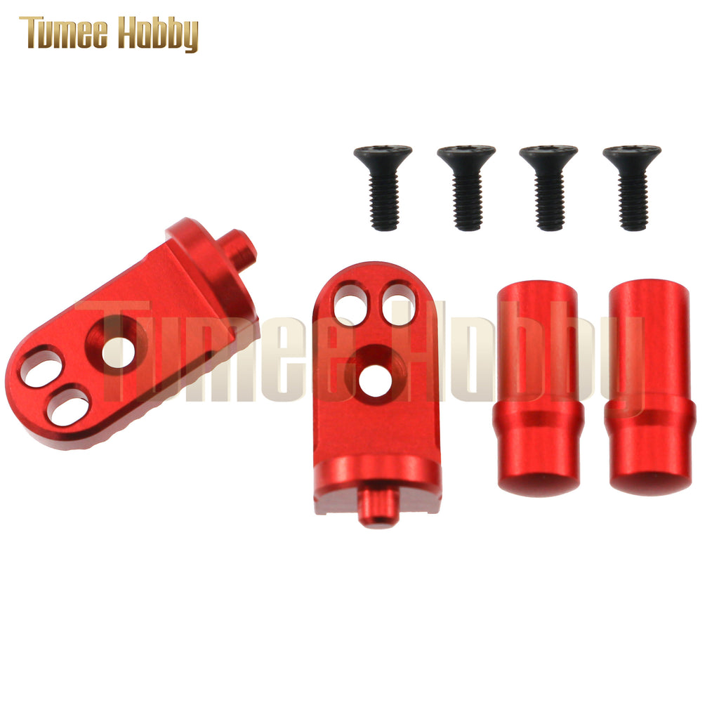 Tumee Hobby Aluminum 7075 Motorcycle Foot Pegs Set Pedal Foot Lever for Promoto MX Upgrade Parts Accessories