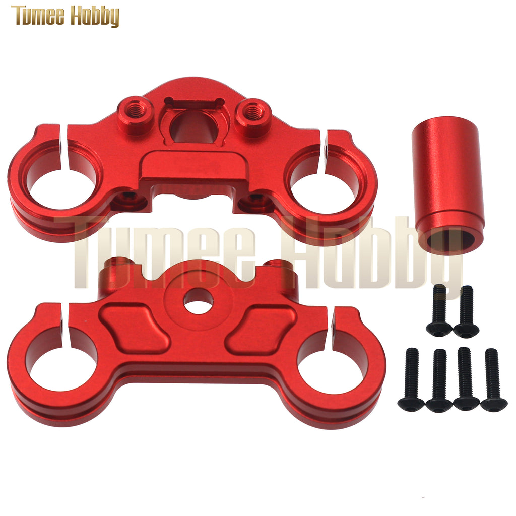 Tumee Hobby Aluminum 7075 Motorcycle Triple Clamp Set for Promoto MX Upgrade Parts Accessories