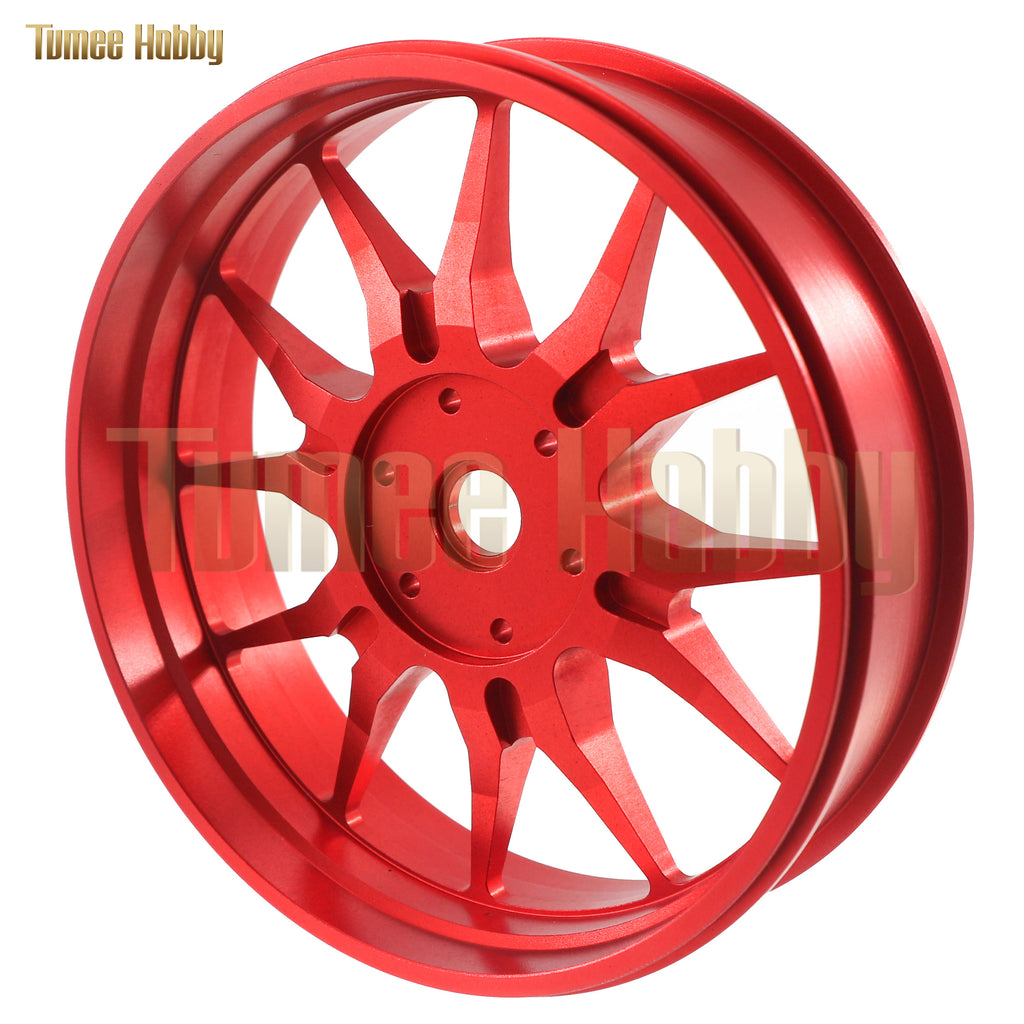 Tumee Hobby CNC Beadlock Rear Wheel Rims Wheel Hubs for Promoto MX Upgrade Parts Accessories