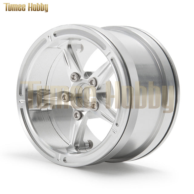 Tumee Hobby Wheel Hub 2.2 Beadlock Wheel Rim 1/10 Axial Wraith 90048 TRX4 TRX6