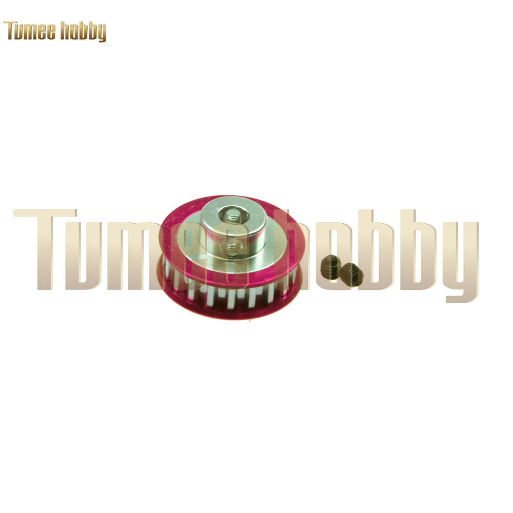 Tumee Hobby 1pc Upgraded Aluminum Pulley Gear 20T 1/10 Sakura D4 AWD RWD