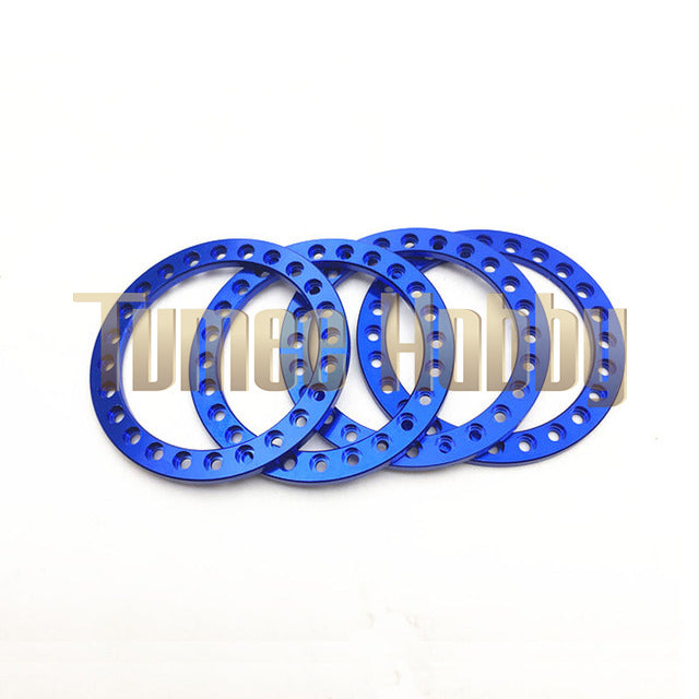 Tumee Hobby 1.9inch Wheel Outer Beadlock Ring 1/10 SCX10 Wraith TRX4 TRX6 D90