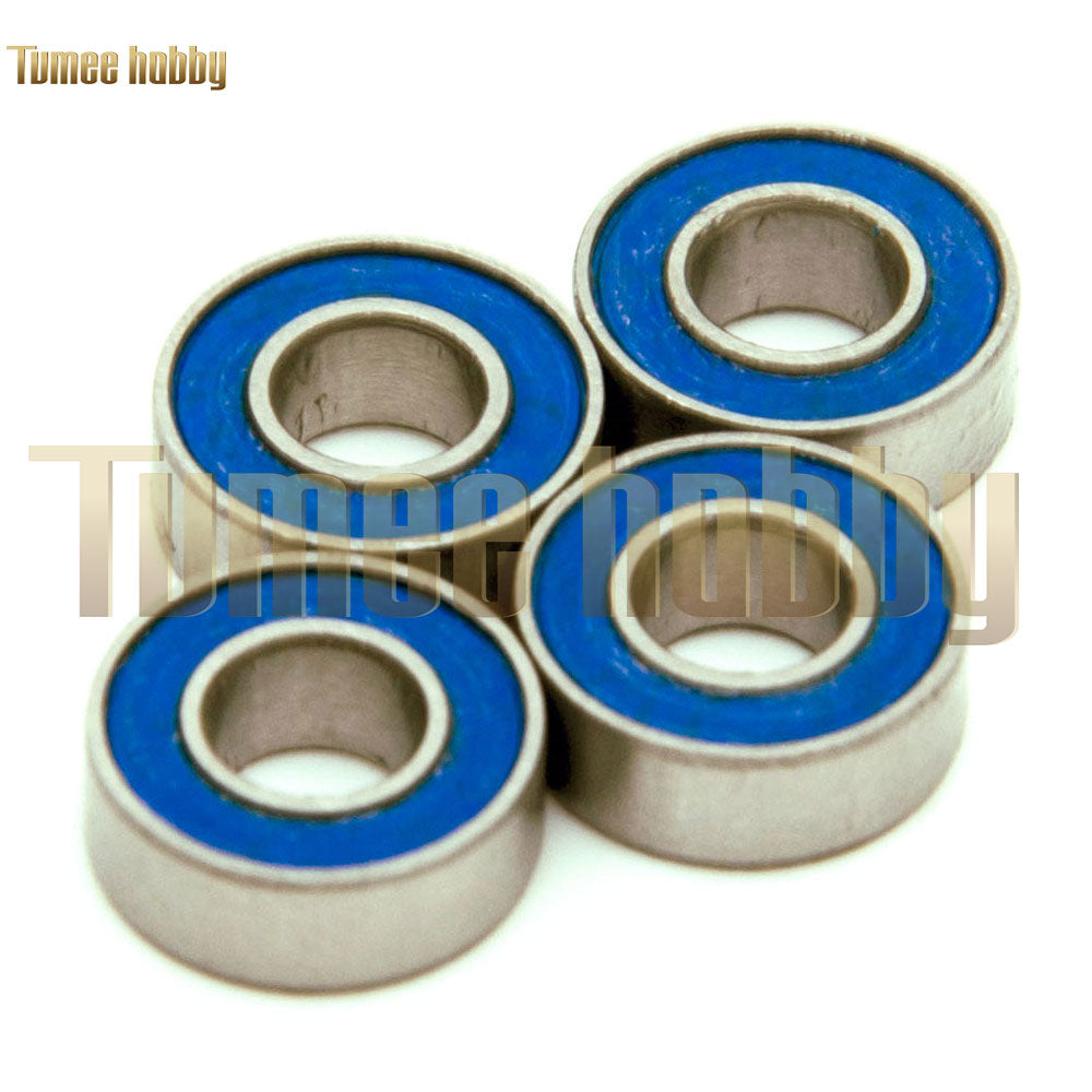 Tumee Hobby 4pcs/Set Steel & Rubber Ball Bearing Kit 1:10 HSP Sakura XI D3 D4