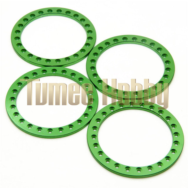 Tumee Hobby 2.2inch Wheel Outer Ring 1/10 Axial SCX10 Wraith TRX4 TRX6 D90