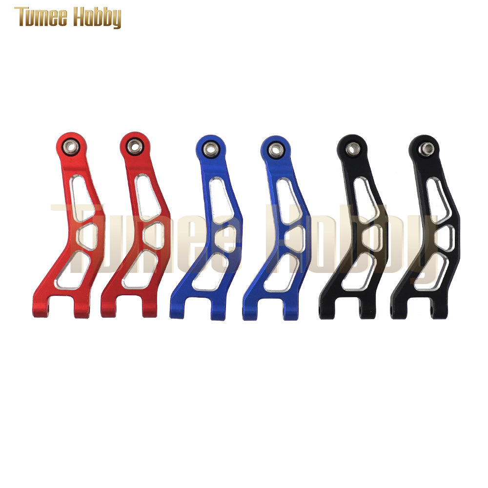 Tumee Hobby Aluminum 7075 Upper Front Suspension Arms Set For Arrma 1/18 GRANITE GROM MEGA 380 Brushed 4X4 Monster Truck ARA2102 Upgrade Spare Parts