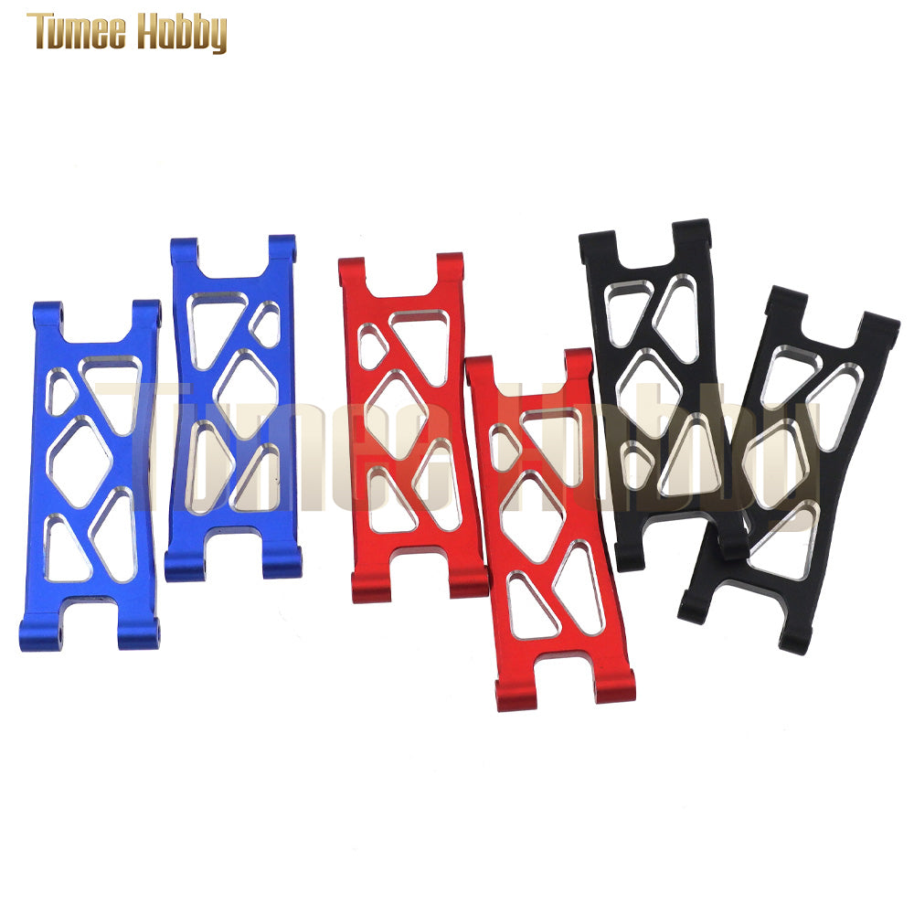 Tumee Hobby Aluminum 7075 Lower Rear Suspension Arms Set For Arrma 1/18 GRANITE GROM MEGA 380 Brushed 4X4 Monster Truck ARA2102 Upgrade Spare Parts