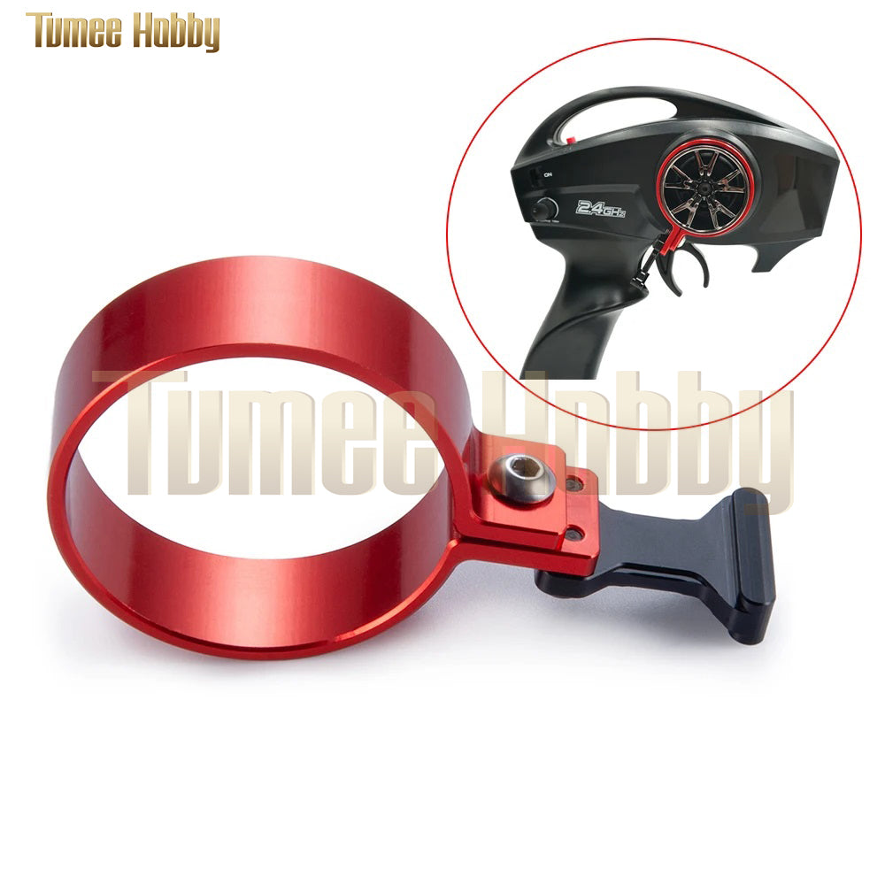 Tumee Hobby Aluminum Alloy Control Remote Control Retrofit Handwheel Controller for 1/10 RC Crawler Car Axial SCX10 TRX4 TRX6 D90