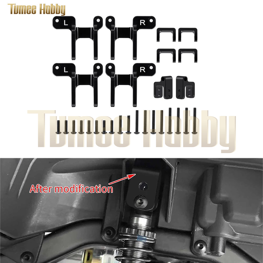 Tumee Hobby Shock Absorber Tower Heightening Mount Seat for TRX6 Hauler