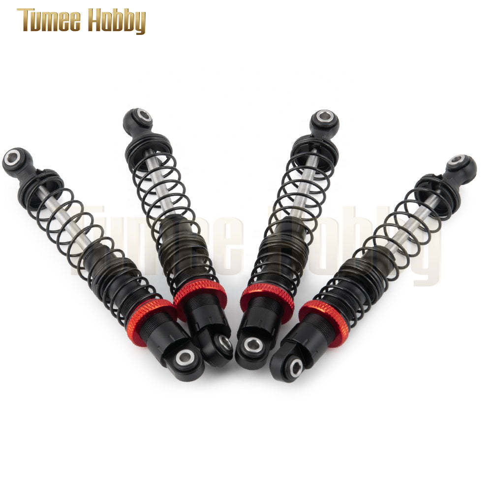 Tumee Hobby 1PCS Metal Shock Absorber Damper Oil Adjustable 90/100/110/120mm for 1:10 Axial SCX10 TRX4 D90 RC Crawler Truck Car Part