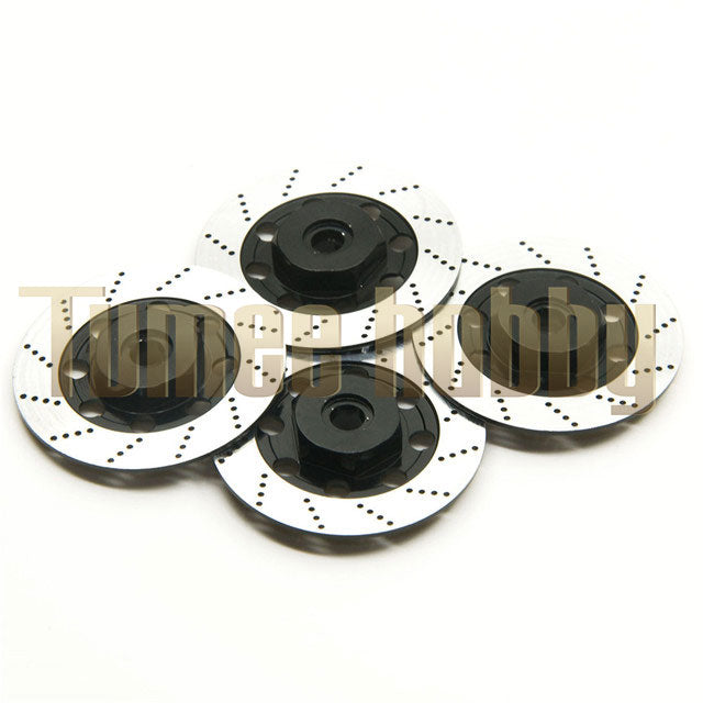 Tumee Hobby 4pcs/Set Aluminum Alloy Brake Disc Rim Adapter 1/10 Sakura D4