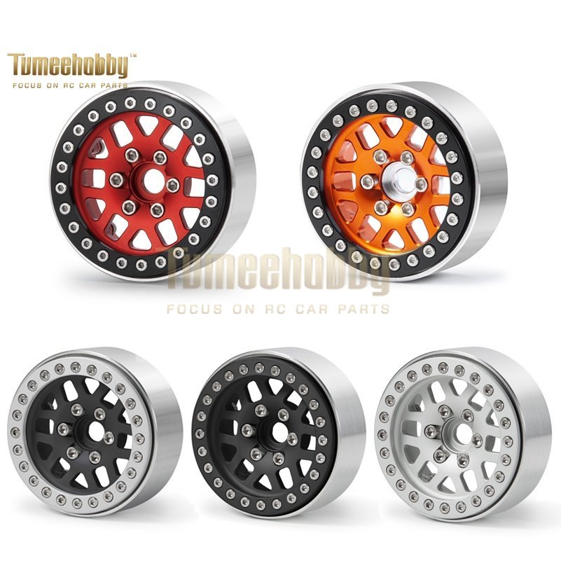 Tumee Hobby 1.9 Beadlock Wheels Rims 1:10 SCX10 CC01 F350 D90 90034 90026 90046 TRX4