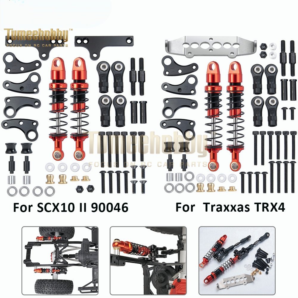 Tumee Hobby 1Set Metal Cantilever Suspension Kit 1/10 SCX10 II 90046 TRX-4