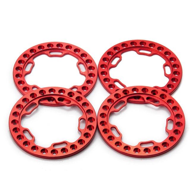 Tumee Hobby 1.9" 4pcs/Set Metal 52mm Beadlock Ring 1/10 SCX10 TRX-4