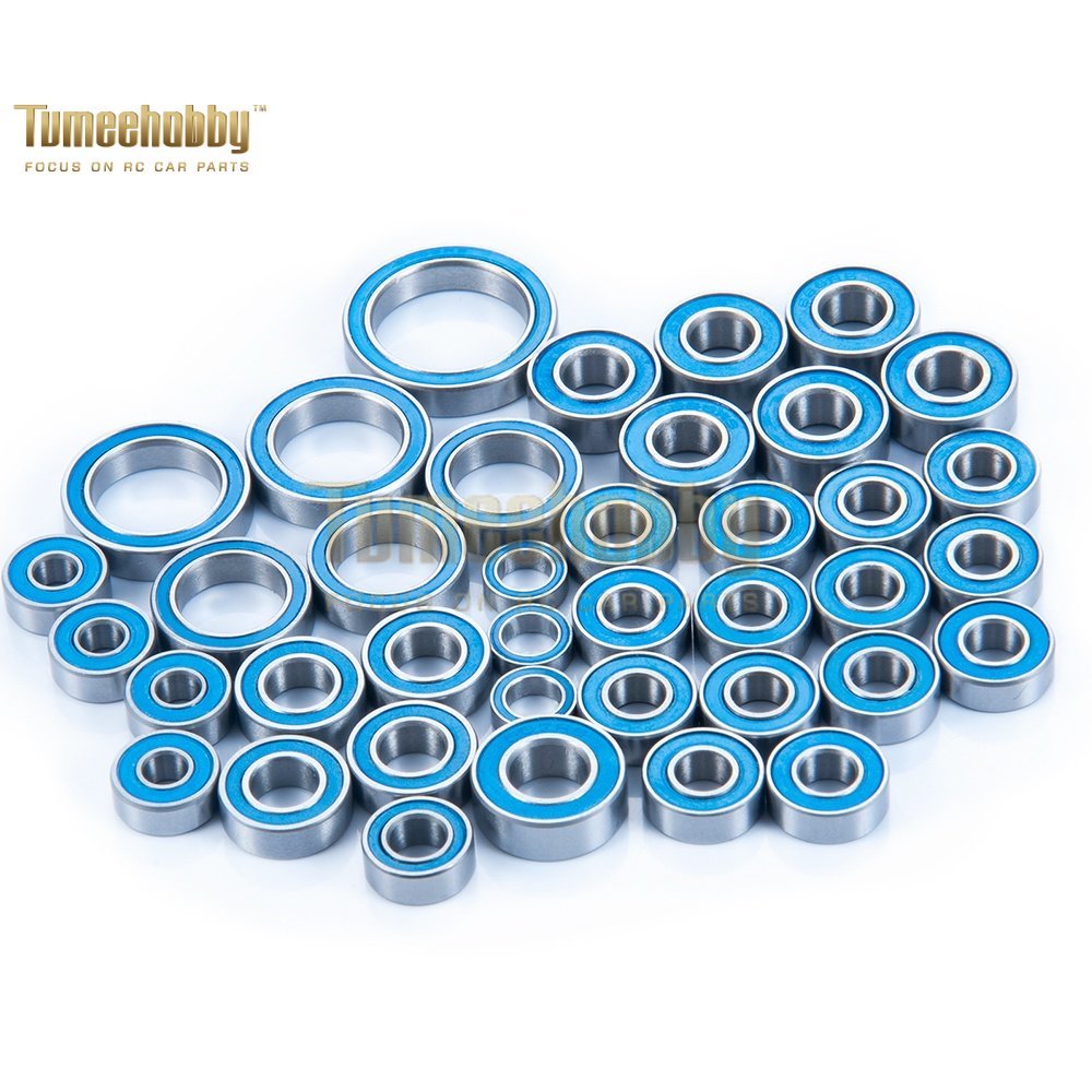 Tumee Hobby 39Pcs/Set Steel & Rubber Sealed Bearing Kit 1/10 TRX4 Bronco