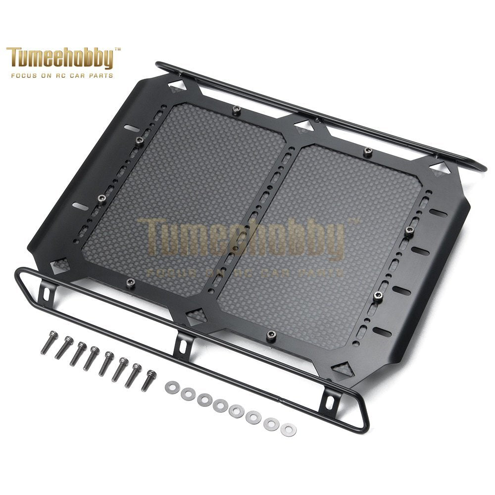 Tumee Hobby Luggage Rack with Antiskid Plate TRX6 G63 1:10