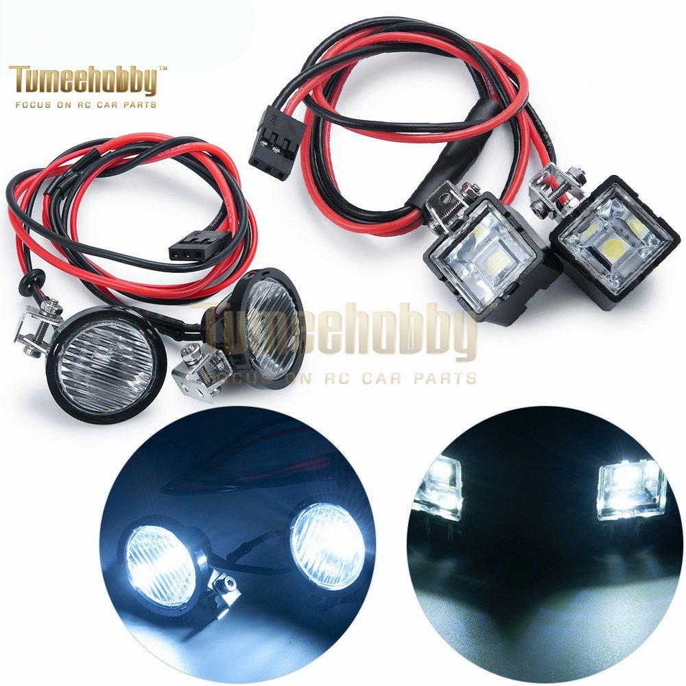 Tumee Hobby LED Lights 1/10 TRX4 TRX6 Axial Redcat RR10 MST