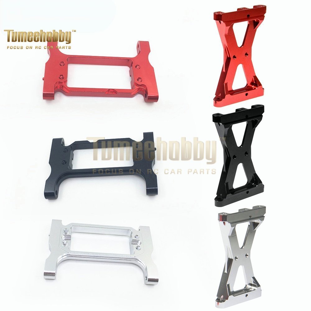 Tumee Hobby 1pc Front & Rear Aluminum Alloy Chassis Crossbeam 1/10 TRX4