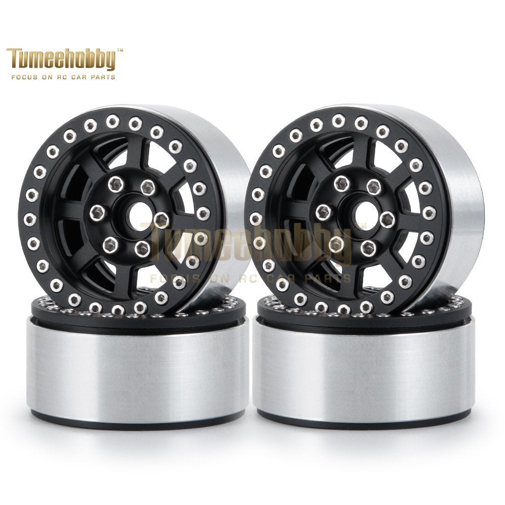 Tumee Hobby 1.9inch Wheel Rims 1/10 SCX10 CC01 F350 D90 90034 TRX4