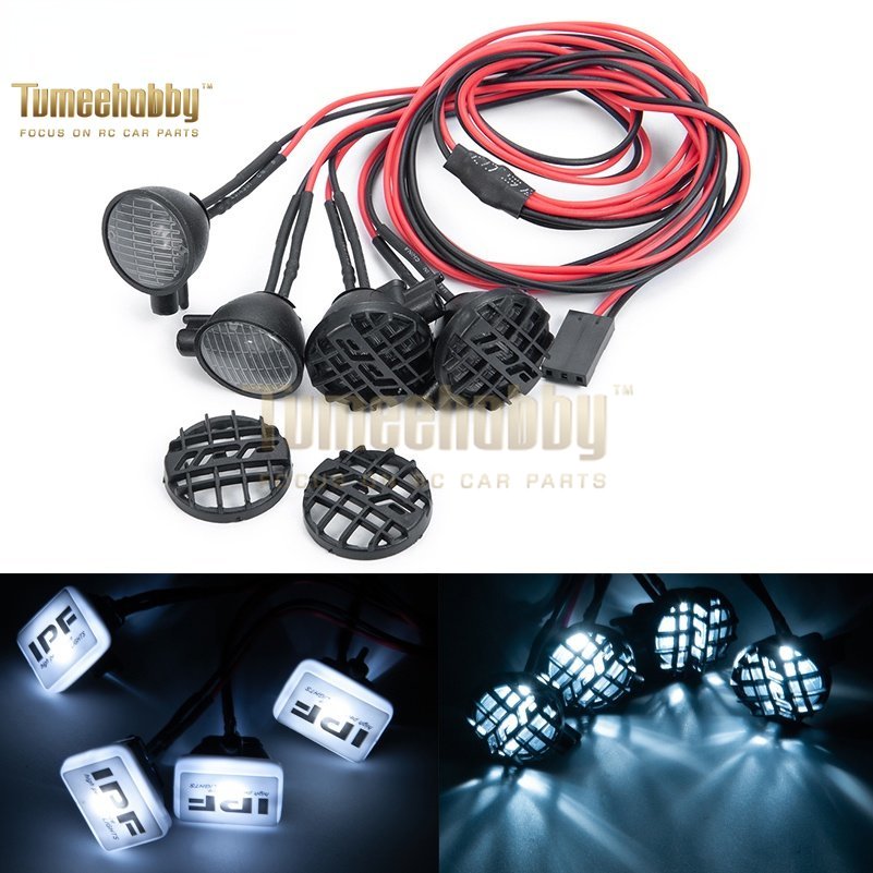 Tumee Hobby LED Light 1/10 SCX10 TRX4 TF2 Tamiya CC01 D90