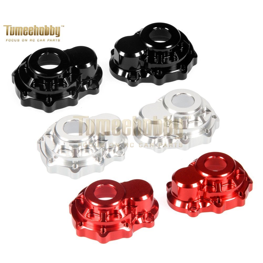 Tumee Hobby 1Pair Aluminum Alloy Steering Knuckle Portal Cover Kit 1/10 TRX-4